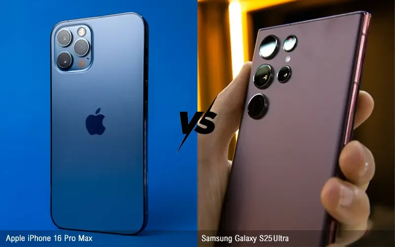 Apple iPhone 16 Pro Max vs Samsung Galaxy S25 Ultra